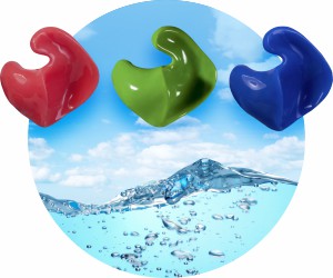 Protecção auditiva - tampões de água