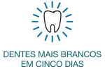 Dentes mais brancos em 5 dias