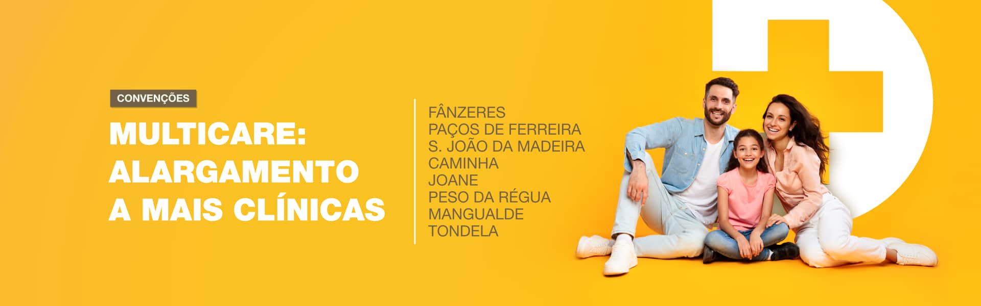 Acorco com a Multicare: alargamento a mais cl&iacute;nicas