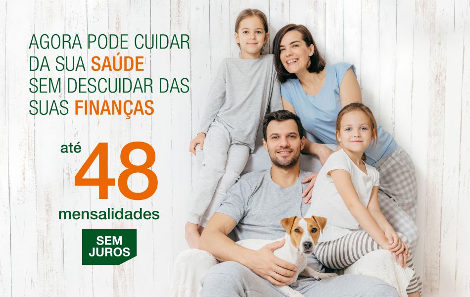 financiamento - pagamento de todos os serviços e produtos em prestações, sem juros, até 48 meses